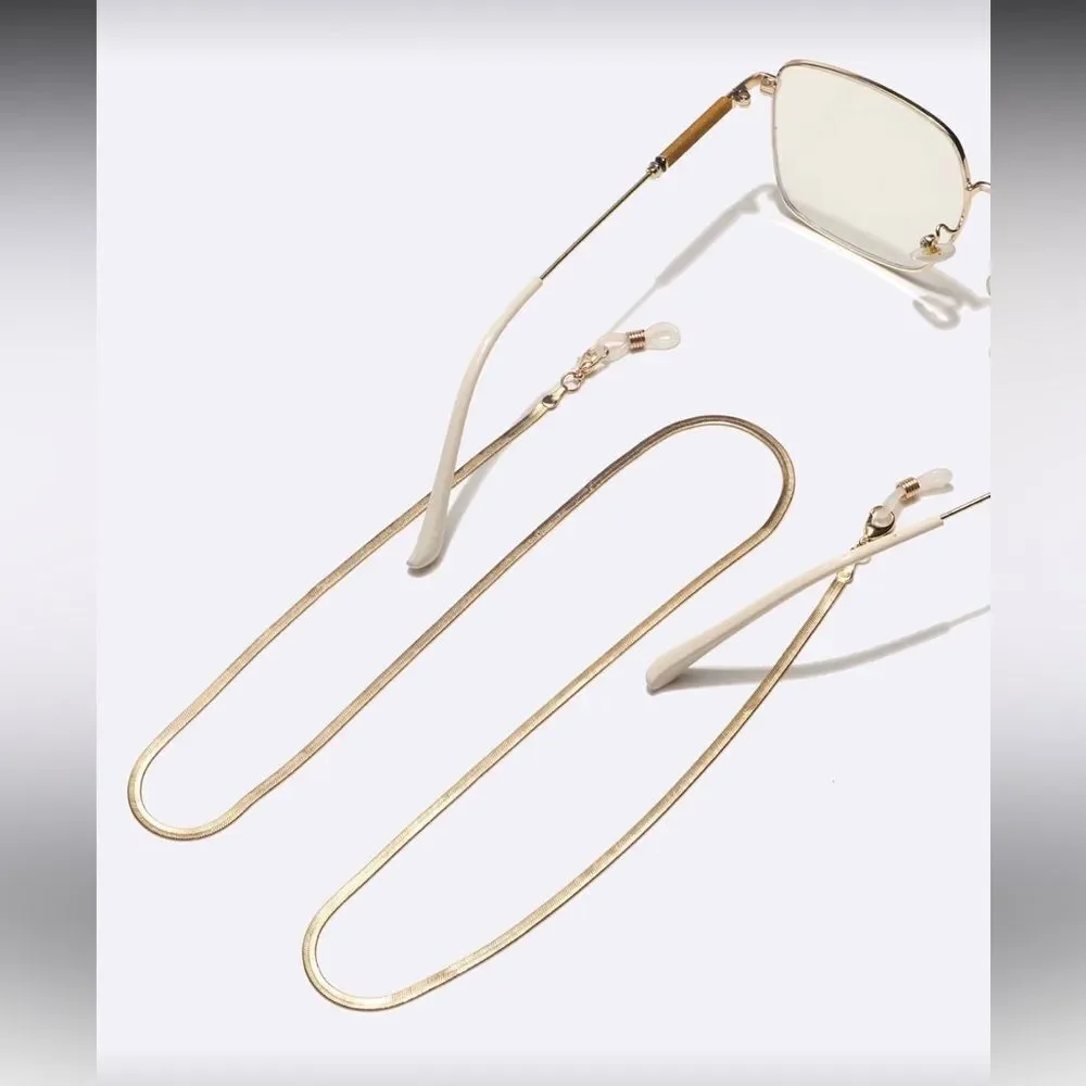Elegant Gold Eyewear Chain S1210